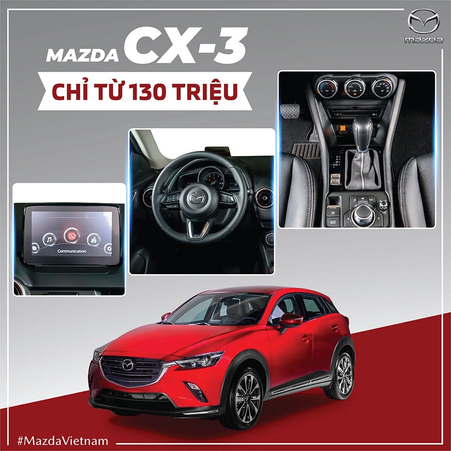 trả góp mazda cx-3