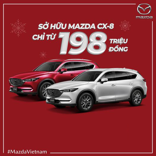 trả góp mazda cx8