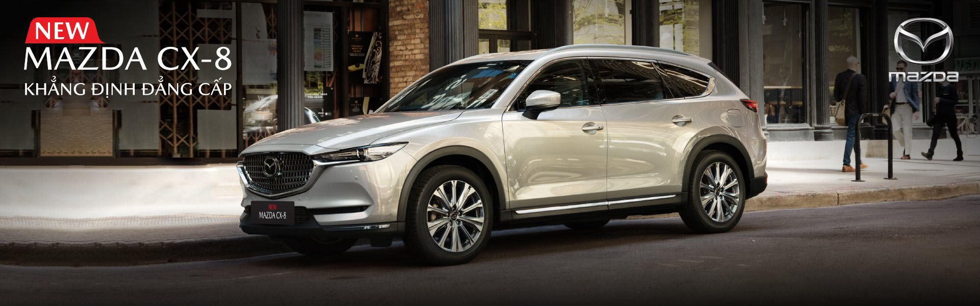 banner new mazda cx-8